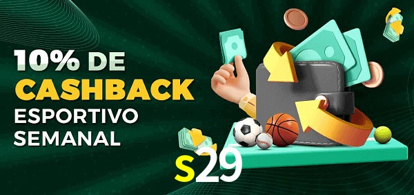 10% de bônus de cashback na s29